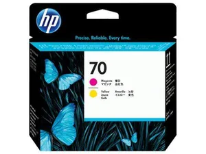 HP oryginalny głowica drukująca C9406A, HP 70, magenta/yellow, HP Photosmart Pro B9180, Designjet Z2100, Z3100